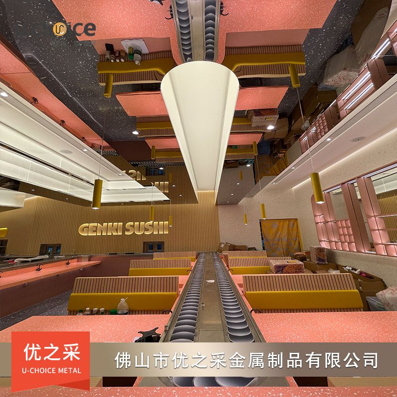 珠海市元?dú)鈮鬯痉值赙R面吊頂案例